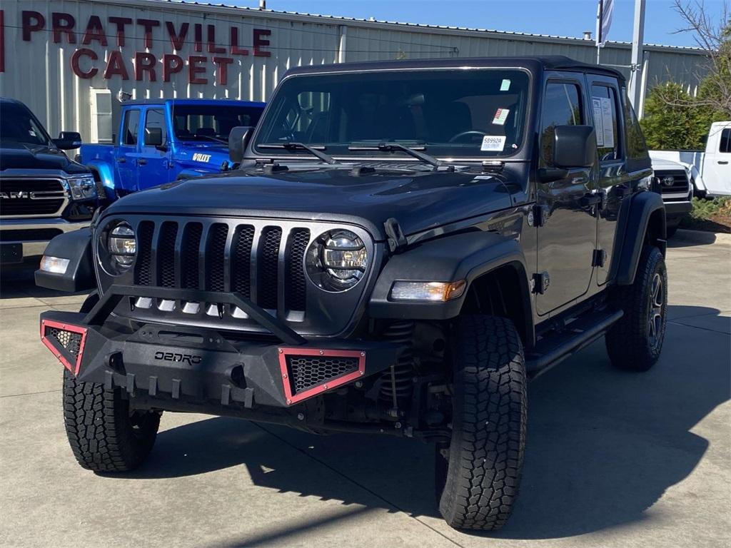 used 2020 Jeep Wrangler Unlimited car, priced at $24,938
