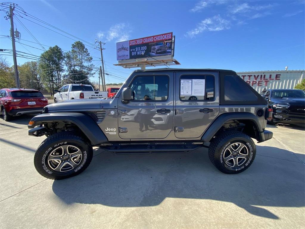 used 2020 Jeep Wrangler Unlimited car, priced at $24,938