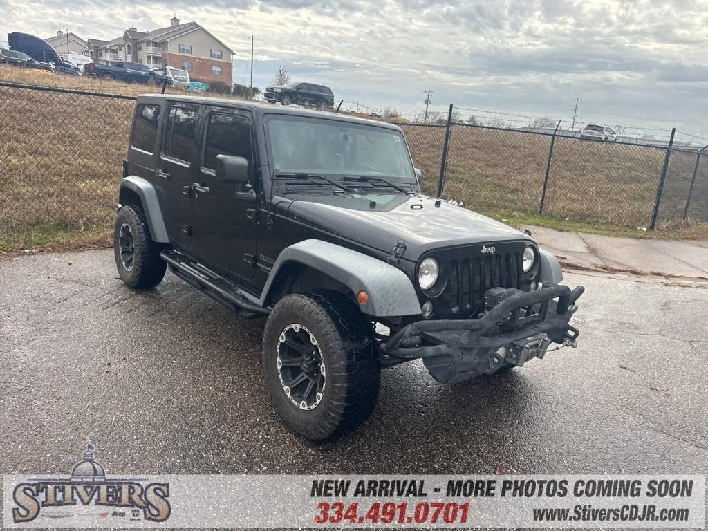 used 2016 Jeep Wrangler Unlimited car, priced at $13,999