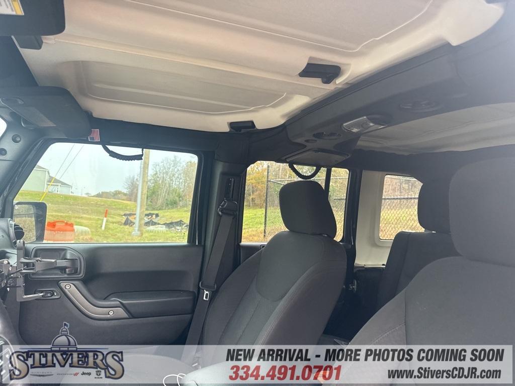 used 2016 Jeep Wrangler Unlimited car, priced at $13,999