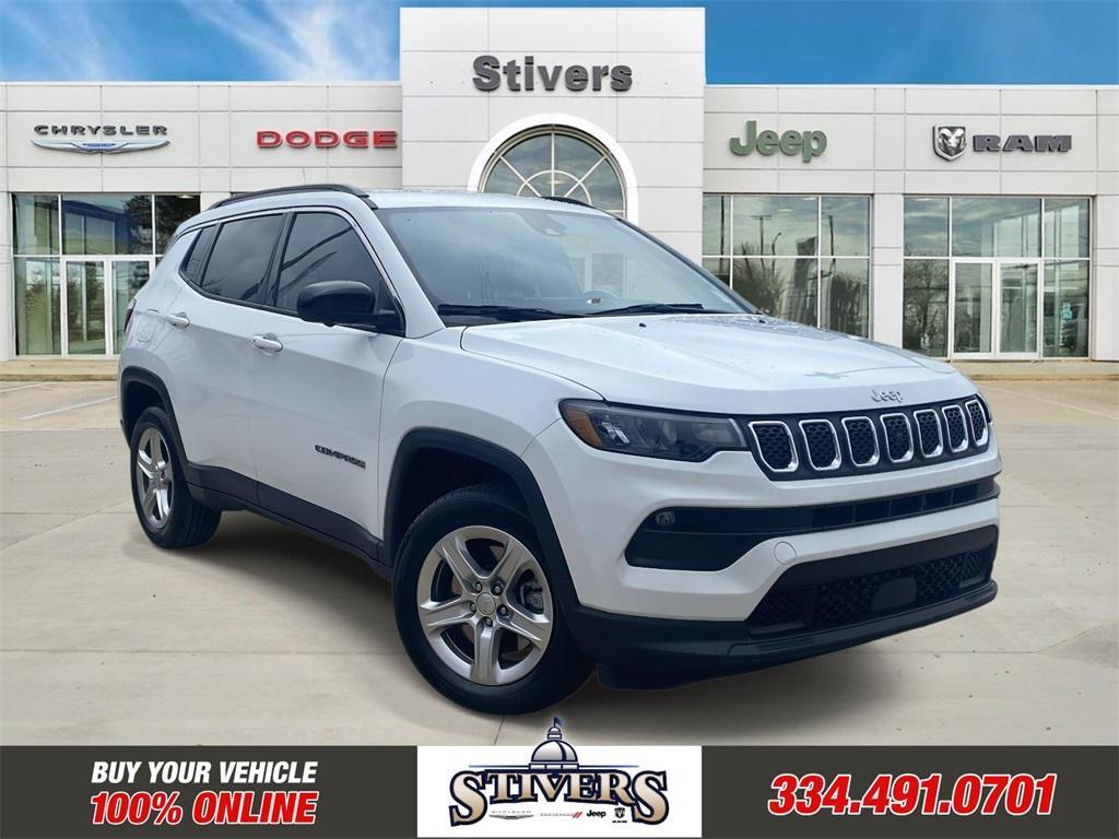 used 2023 Jeep Compass car, priced at $19,995