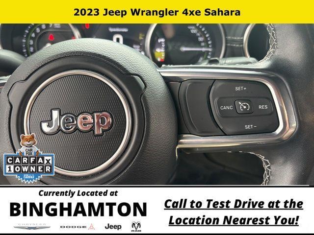 used 2023 Jeep Wrangler 4xe car, priced at $35,995