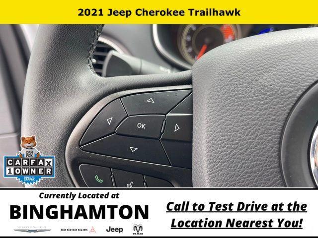 used 2021 Jeep Cherokee car, priced at $25,995