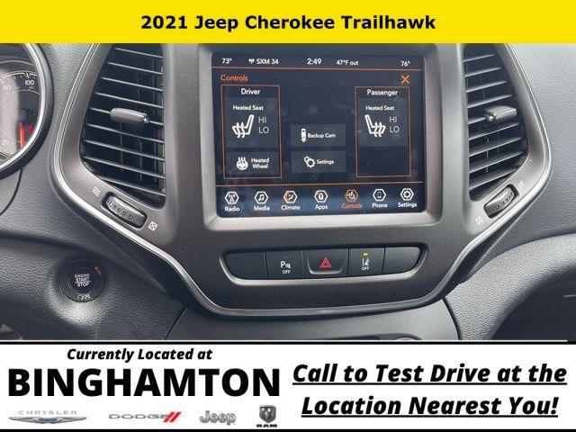 used 2021 Jeep Cherokee car, priced at $25,995
