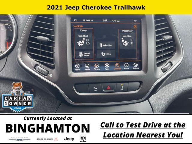 used 2021 Jeep Cherokee car, priced at $25,995