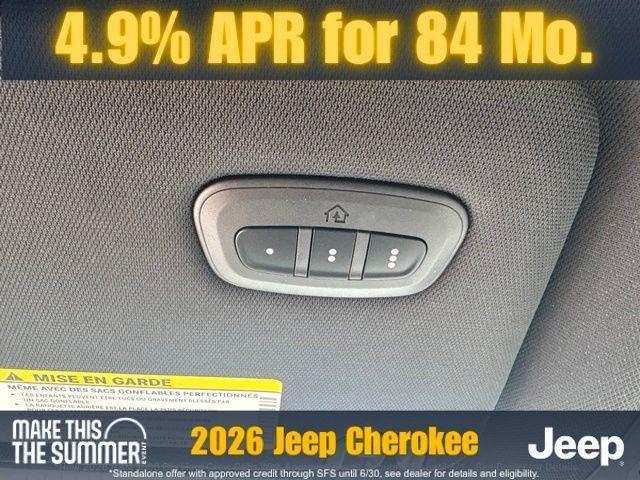 new 2026 Jeep Cherokee car, priced at $43,990