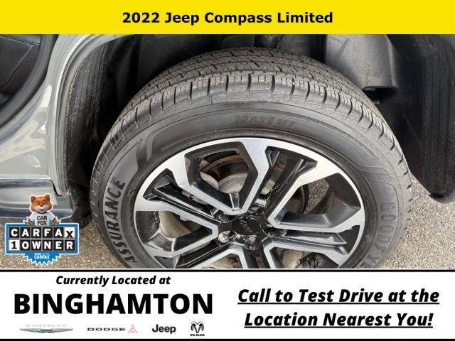 used 2022 Jeep Compass car, priced at $20,475