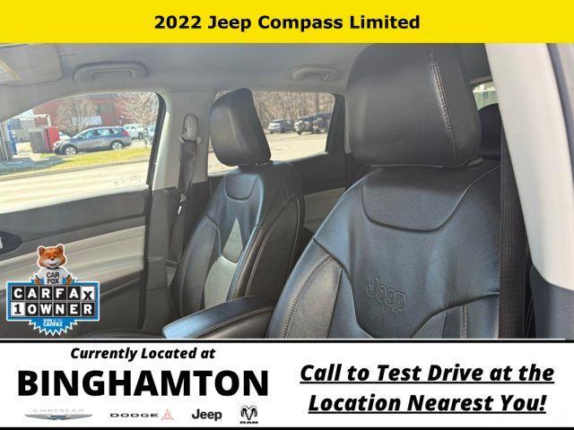 used 2022 Jeep Compass car, priced at $20,475