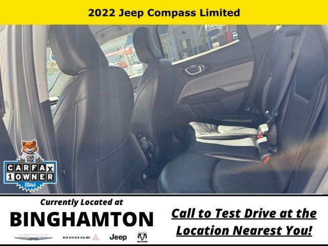 used 2022 Jeep Compass car, priced at $20,475