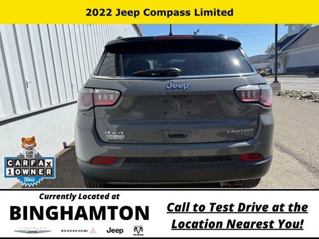 used 2022 Jeep Compass car, priced at $20,475