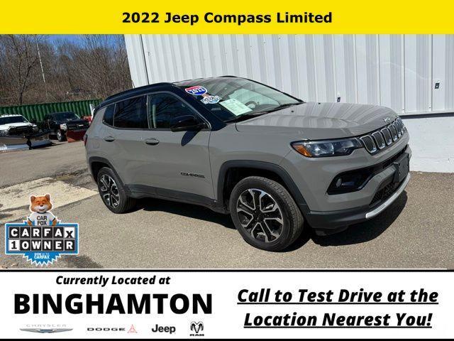 used 2022 Jeep Compass car, priced at $20,475