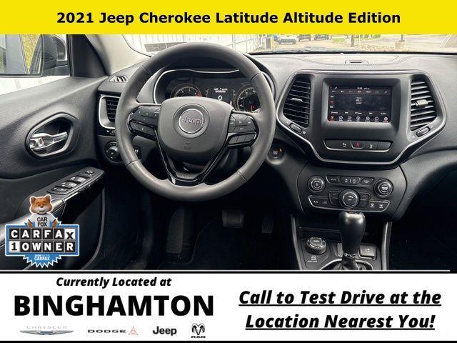 used 2021 Jeep Cherokee car, priced at $24,695