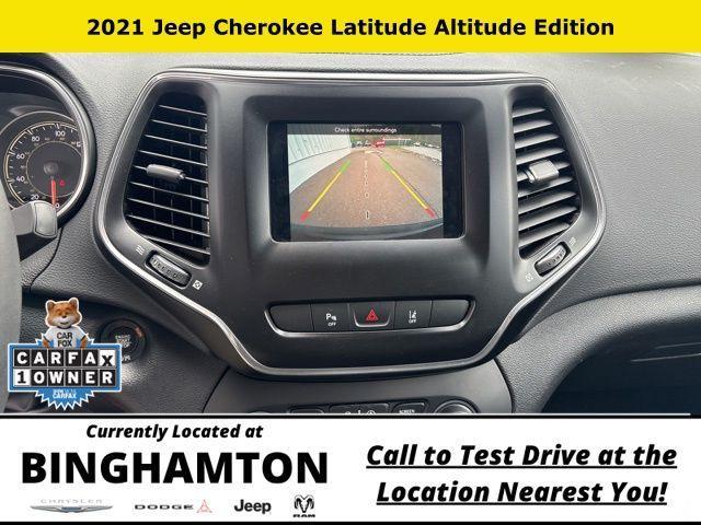 used 2021 Jeep Cherokee car, priced at $24,695