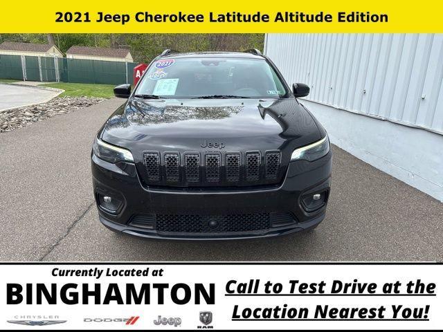 used 2021 Jeep Cherokee car, priced at $24,695