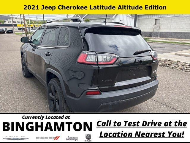 used 2021 Jeep Cherokee car, priced at $24,695