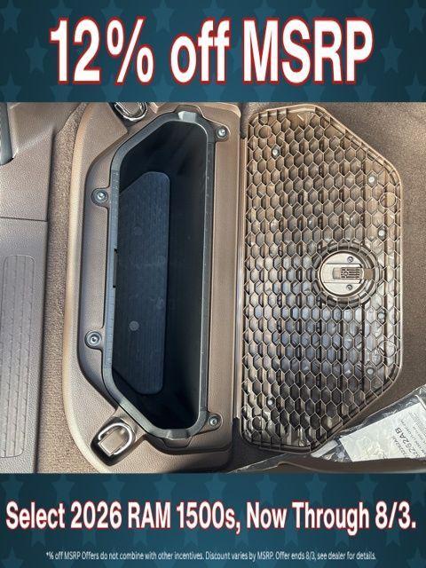 new 2026 Ram 1500 car, priced at $67,405