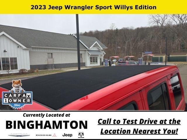 used 2023 Jeep Wrangler car, priced at $37,995