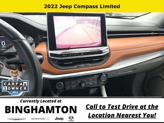 used 2022 Jeep Compass car, priced at $22,120