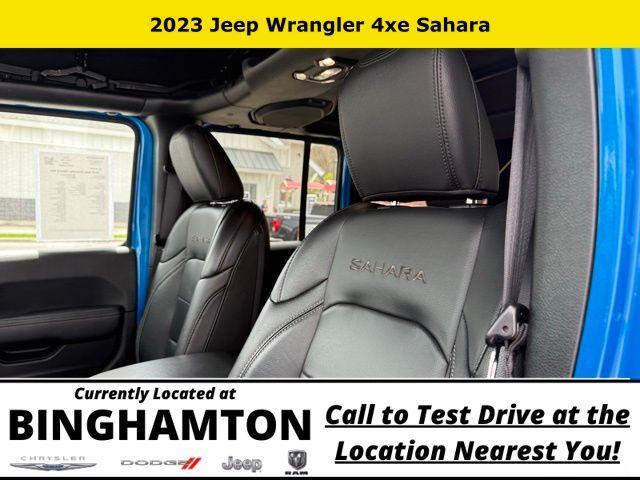 used 2023 Jeep Wrangler 4xe car, priced at $33,995
