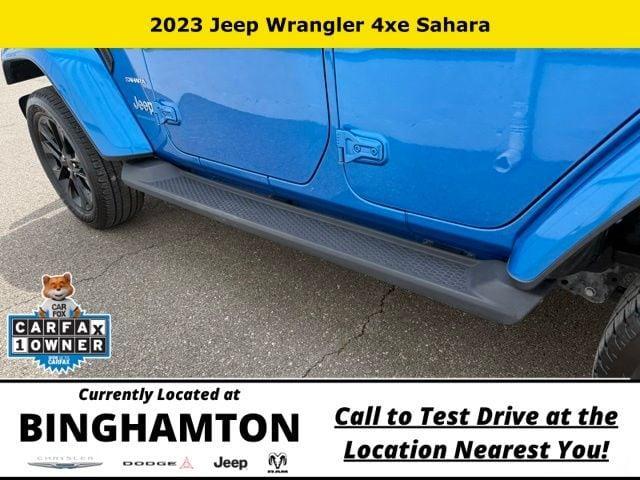 used 2023 Jeep Wrangler 4xe car, priced at $33,995