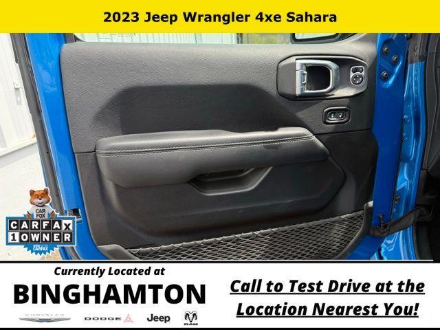 used 2023 Jeep Wrangler 4xe car, priced at $33,995