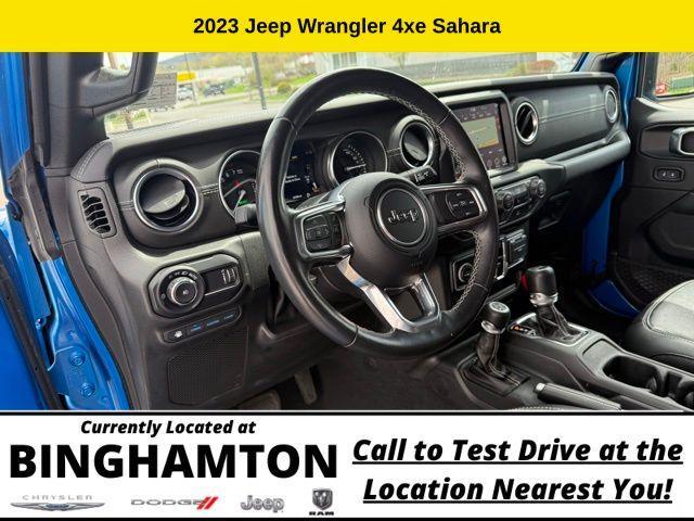 used 2023 Jeep Wrangler 4xe car, priced at $30,939