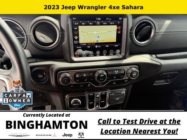 used 2023 Jeep Wrangler 4xe car, priced at $33,995