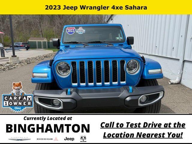 used 2023 Jeep Wrangler 4xe car, priced at $33,995