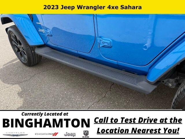 used 2023 Jeep Wrangler 4xe car, priced at $33,995