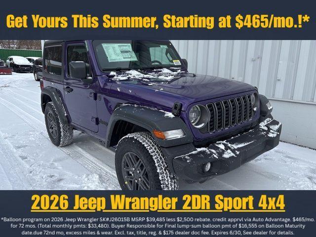 new 2026 Jeep Wrangler car, priced at $47,205