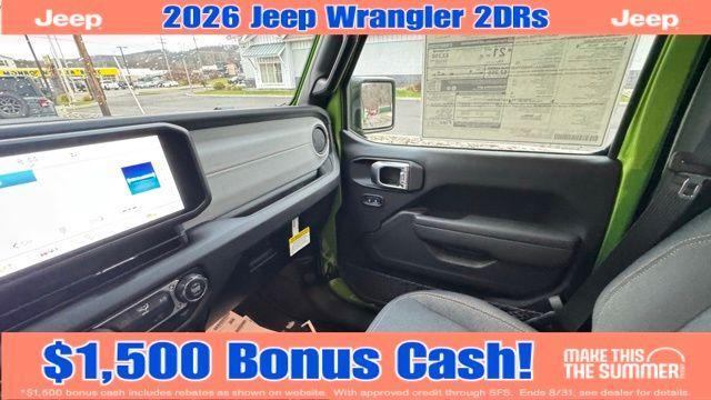 new 2026 Jeep Wrangler car, priced at $45,975
