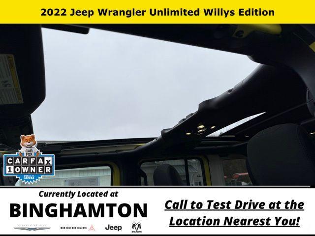used 2022 Jeep Wrangler Unlimited car, priced at $37,879