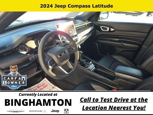 used 2024 Jeep Compass car, priced at $24,877
