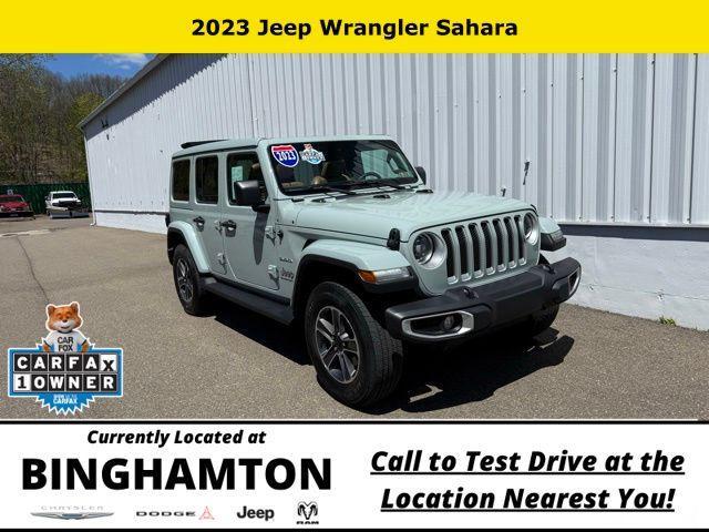 used 2023 Jeep Wrangler car, priced at $34,995