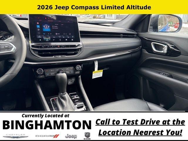 new 2026 Jeep Compass car, priced at $37,650