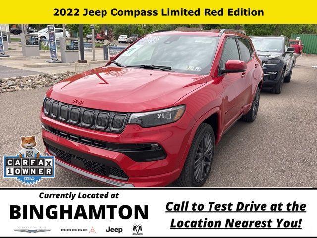 used 2022 Jeep Compass car, priced at $25,995