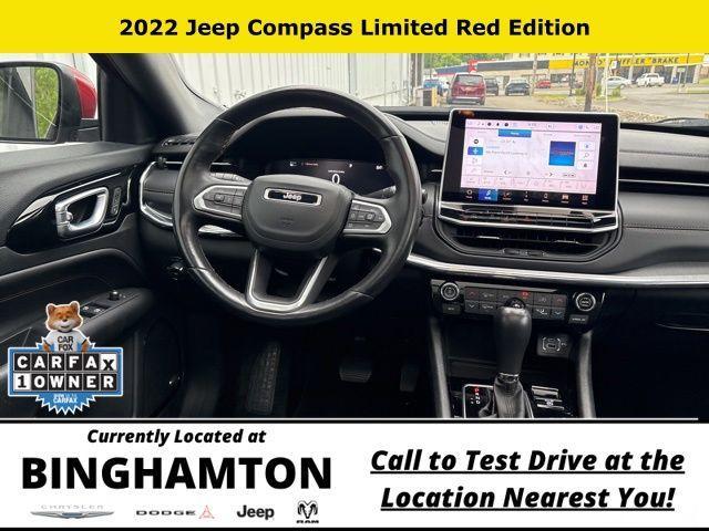 used 2022 Jeep Compass car, priced at $25,995