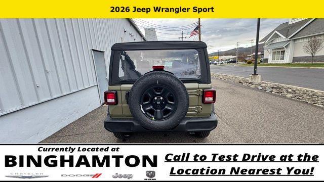 new 2026 Jeep Wrangler car, priced at $39,660