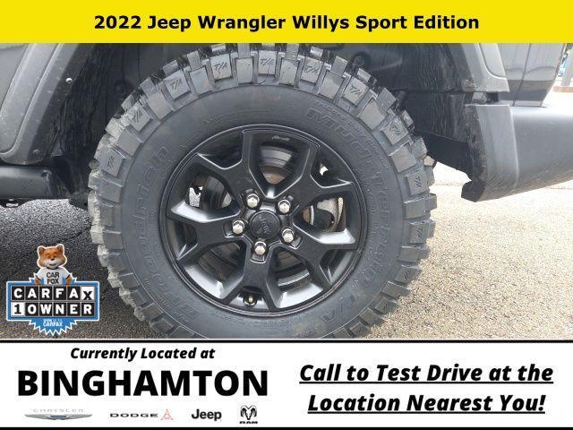 used 2022 Jeep Wrangler car, priced at $32,995