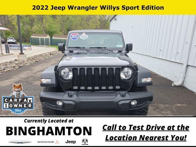 used 2022 Jeep Wrangler car, priced at $32,995
