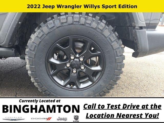 used 2022 Jeep Wrangler car, priced at $32,995