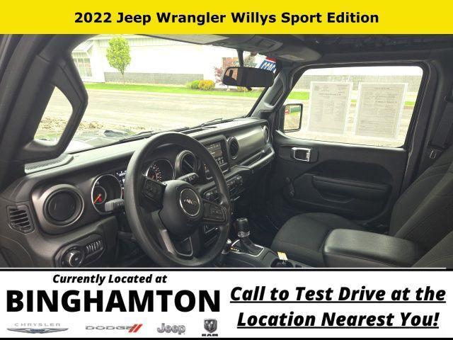 used 2022 Jeep Wrangler car, priced at $32,995