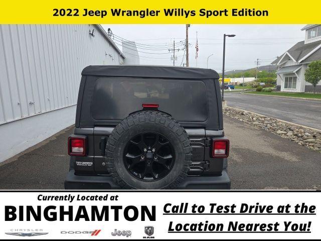 used 2022 Jeep Wrangler car, priced at $32,995