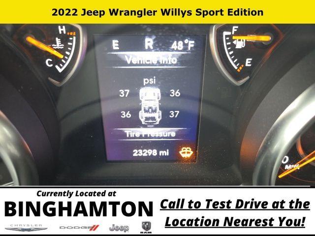 used 2022 Jeep Wrangler car, priced at $32,995