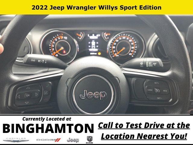 used 2022 Jeep Wrangler car, priced at $32,995