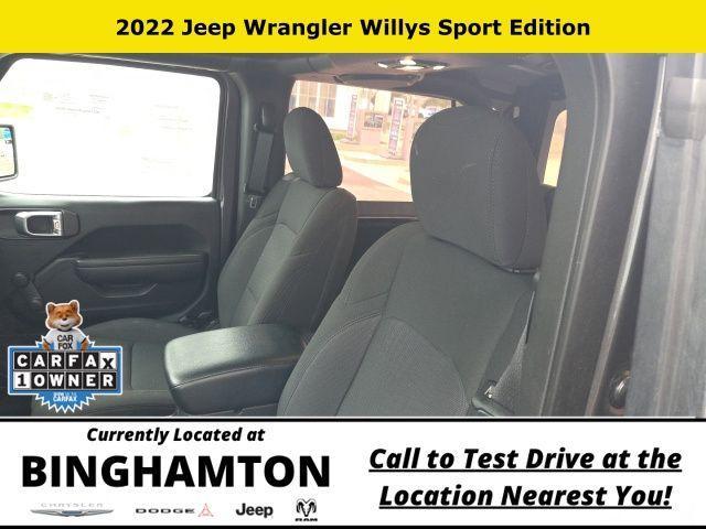 used 2022 Jeep Wrangler car, priced at $32,995