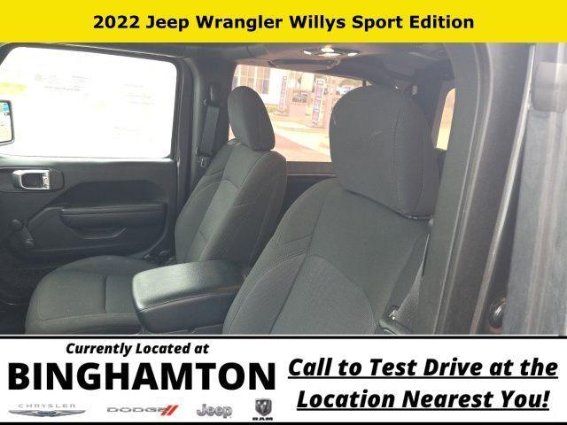 used 2022 Jeep Wrangler car, priced at $32,995