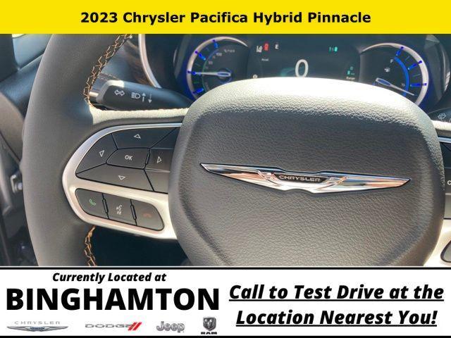 new 2023 Chrysler Pacifica Hybrid car, priced at $62,310