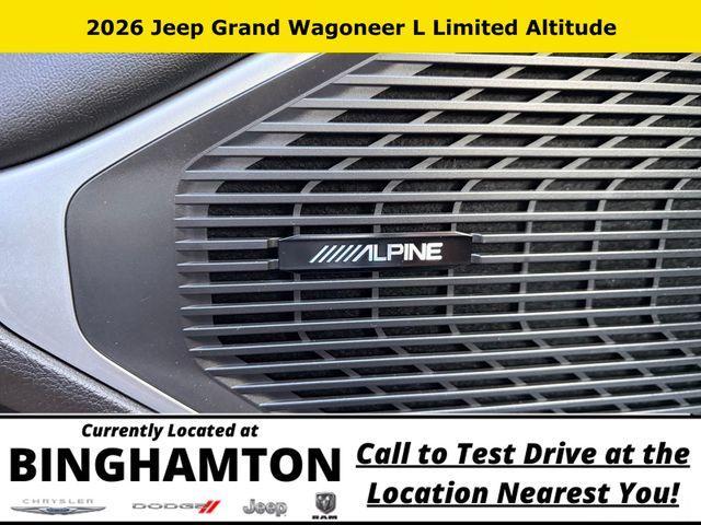 new 2026 Jeep Grand Wagoneer L car, priced at $77,830