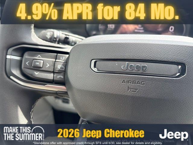 new 2026 Jeep Cherokee car, priced at $43,260